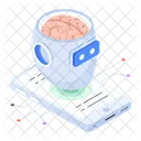 Virtual Robot  Icon