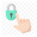 Virtual Security Vr Security Shield Virtual Safety Icon