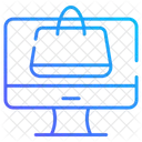 Virtual Shopping Bag Icon