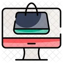 Virtual Shopping Bag Icon