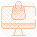 Virtual Shopping Bag Icon