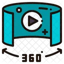 Virtual Video  Icon