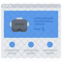 Virtual Website  Icon
