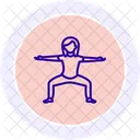 Workout Challenges Line Icon Icon