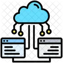 Virtualization Technology Remote Icon