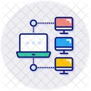 Virtualization Computer Network Icon