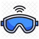 Virtuelle Brille Virtuell VR Symbol