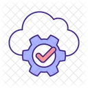 Sicherheit Cloud Zugriff Icon