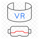 Virtuell Realitat Headset Symbol