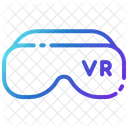 Virtuelle Realitat VR Brille VR Symbol