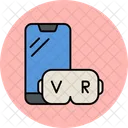 Virtuelle Realität  Symbol