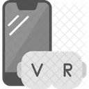 Virtuelle Realität  Symbol