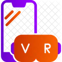 Virtuelle Realität  Symbol