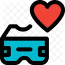 Virtuelle Realität Liebe  Icon