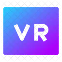 Virtuelle-realität-vr-  Icon