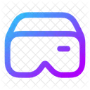 Virtuelle-realität-vr-  Icon