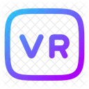 Virtuelle-realität-vr-  Icon