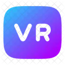 Virtuelle-realität-vr-  Icon