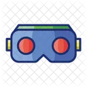 Virtuelle Realität VR  Icon