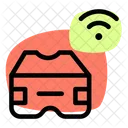 Virtuelle Realität WLAN  Icon