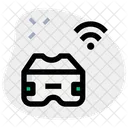 Virtuelle Realität WLAN  Symbol