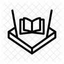 Bildung Lernen Interaktiv Symbol