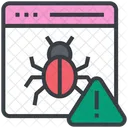 Cyber Crime Virus Icon