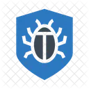 Virus Bug Shield Icon