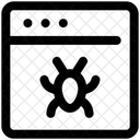 Programmation Virus Bug Icône