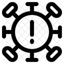 Virus Malware Infeccion Icono
