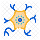Microscopic Virus Bacterium Icon