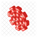 Influenza Virus Isometric Icon
