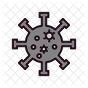 Virus Bacterium Biology Icon