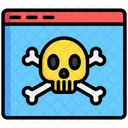 Virus Protection Hacker Icon
