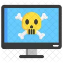 Virus Protection Hacker Icon