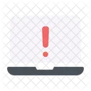 Virus Attention Alert Icon