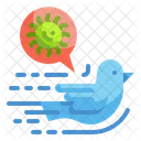 Virus De Las Aves Pajaro Virus Icon