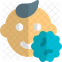 Virus bebe niño  Icono