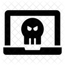 Virus De Computador Infeccao Por Bug Malware Ícone