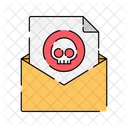 Correo de virus  Icono