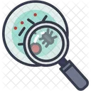 Virus De Investigacion Buscar Encontrar Icon