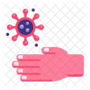 Virus de la mano  Icono