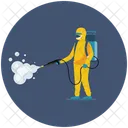 Virus Disinfection Icon