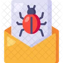 Virus email  Icon