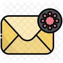 Virus Mail Email Icon