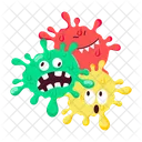 Graffiti Stickers Cute Smiles Cartoon Expression Icon