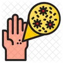 Mano Virus Propagacion Icono