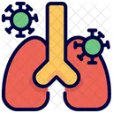 Pulmon Pulmones Cancer Icono