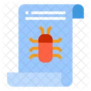 Bug Mulware File Bug Document Bug Icon