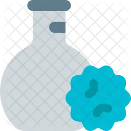 Virus flask two  Icon